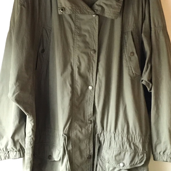 NWOT American Eagle Women’s Large Surplus Anorak Jacket with Hood - Picture 2 of 4